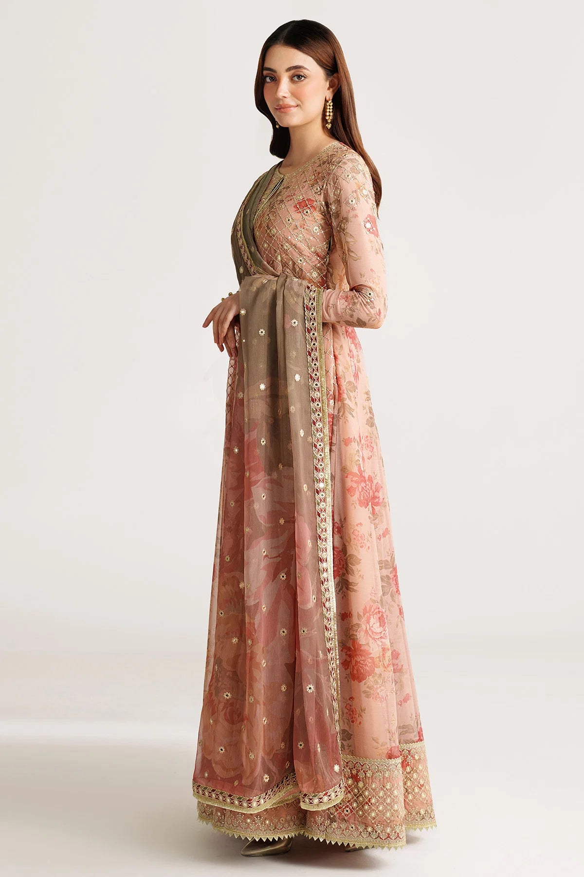 Jazmin - EMBROIDERED CHIFFON UC-3110