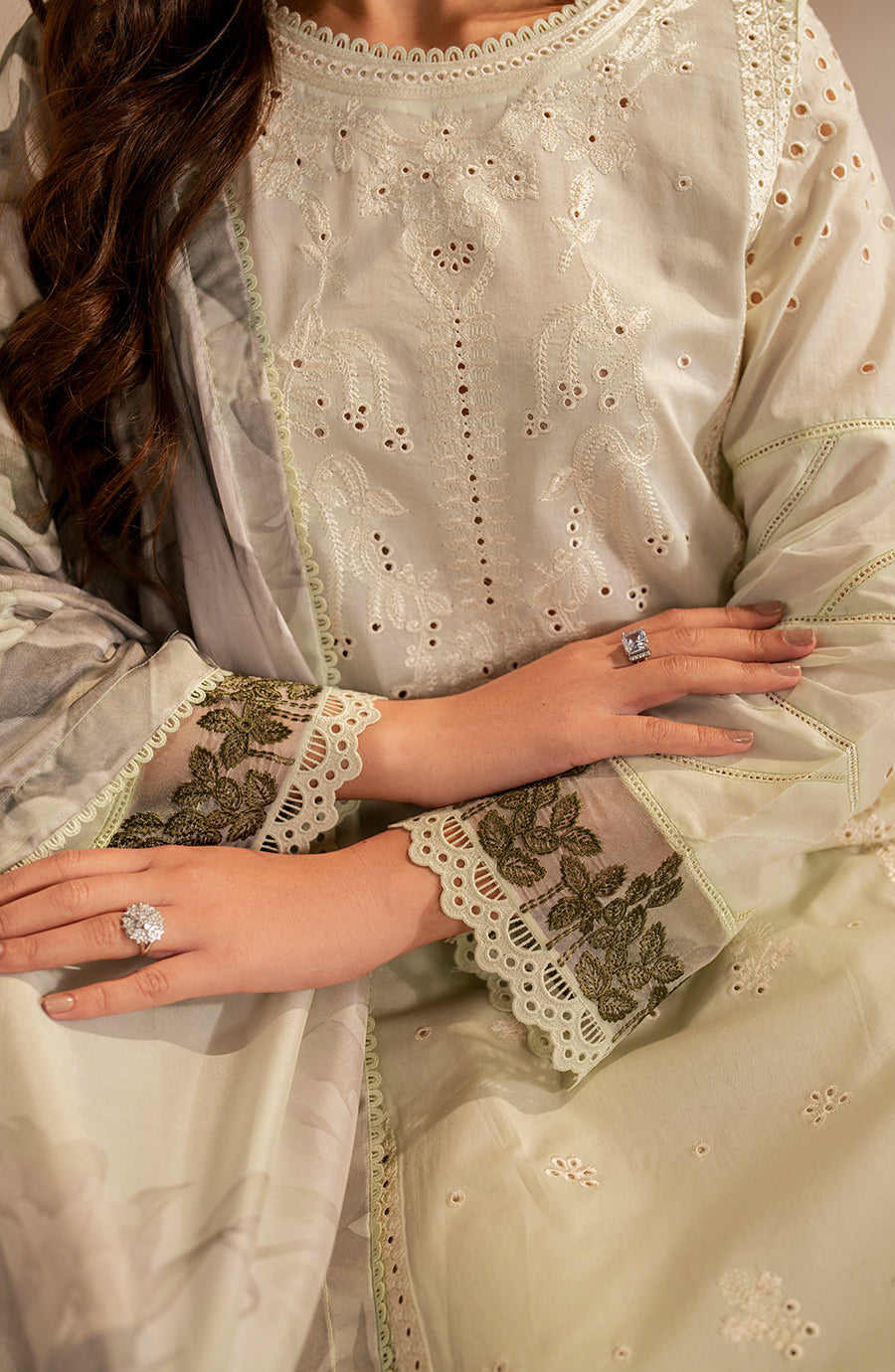 Zarif | Summer Lawn 25 | UNST-LWN-08 ROOHAL - Mirha Collections