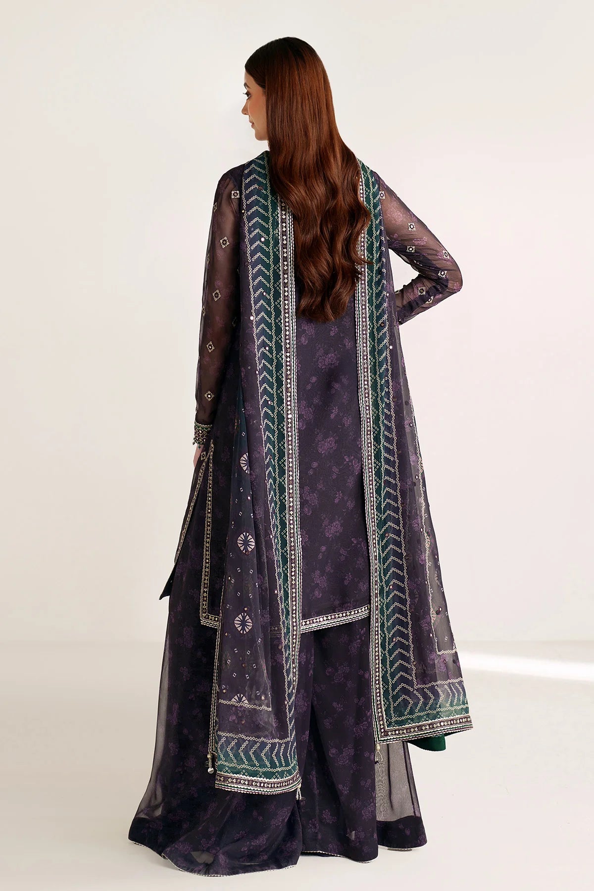 Jazmin - EMBROIDERED CHIFFON UC-3101