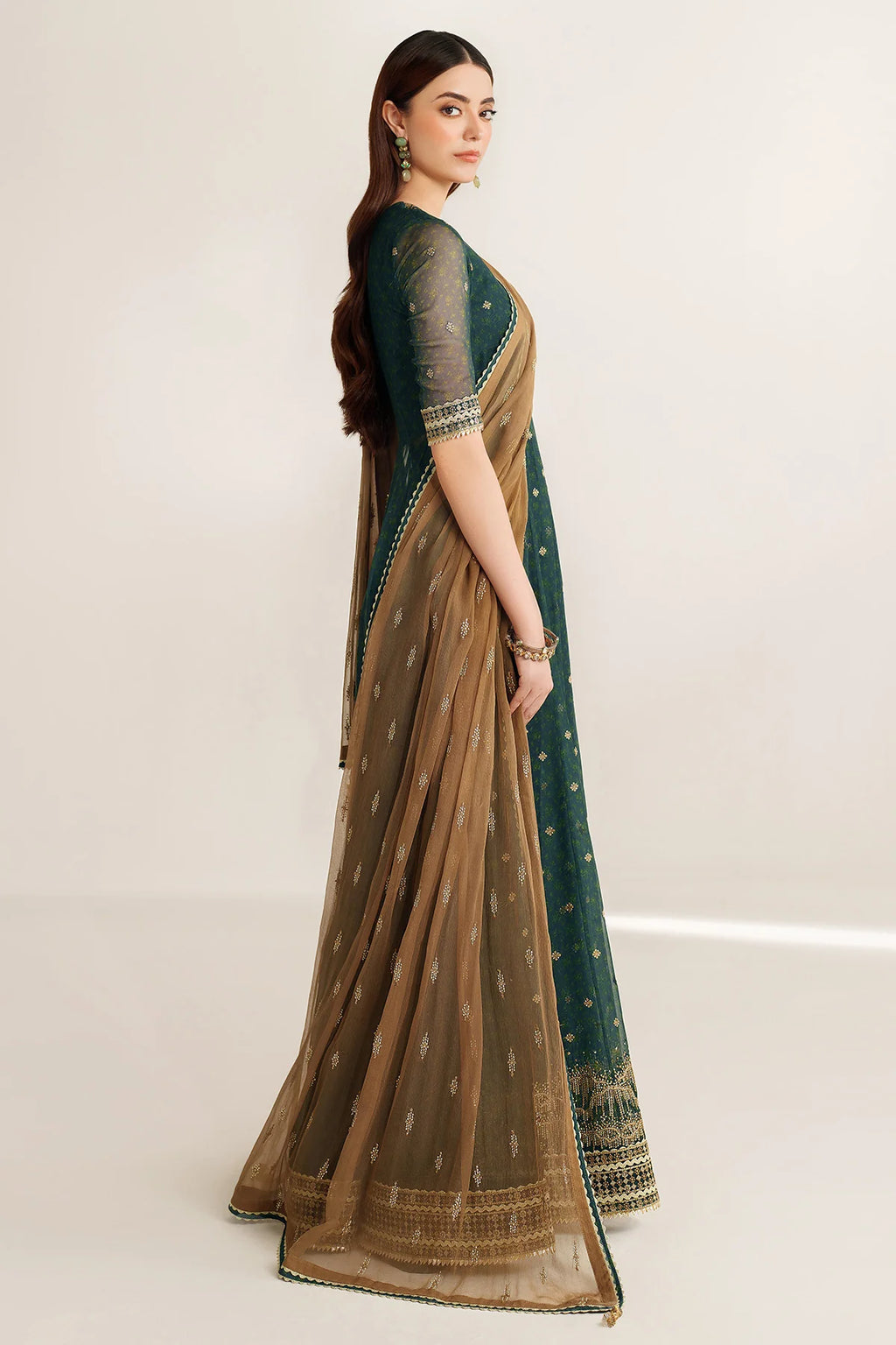 Jazmin - EMBROIDERED CHIFFON UC-3102