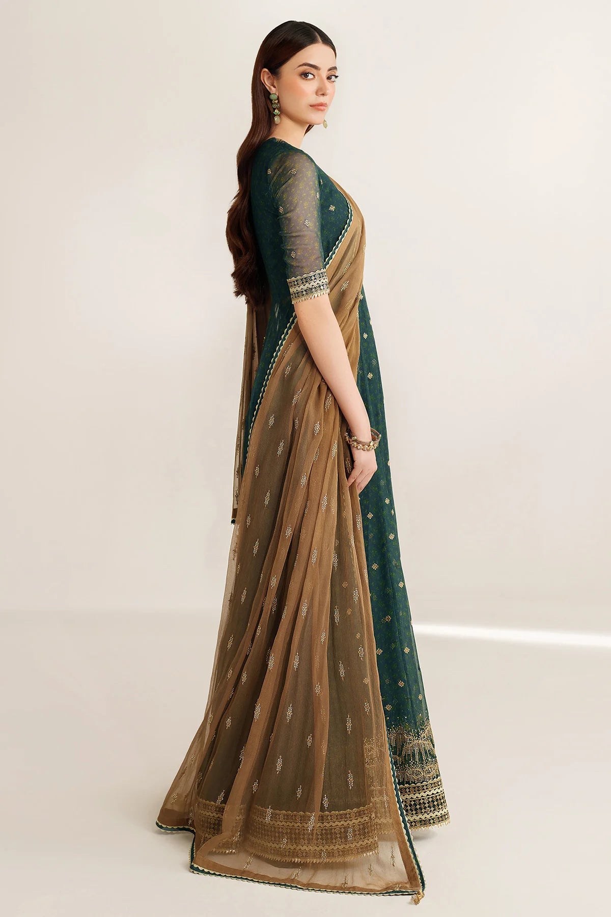 Jazmin - EMBROIDERED CHIFFON UC-3102