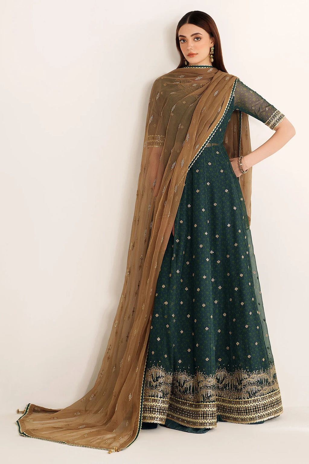 Jazmin - EMBROIDERED CHIFFON UC-3102