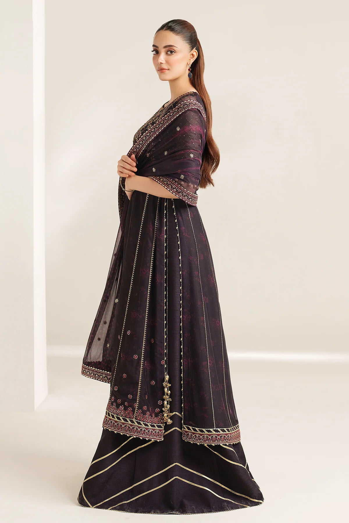 Jazmin - EMBROIDERED CHIFFON UC-3111
