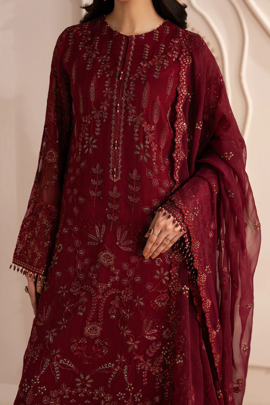 Lavish - Red Ruby - Mirha Collections