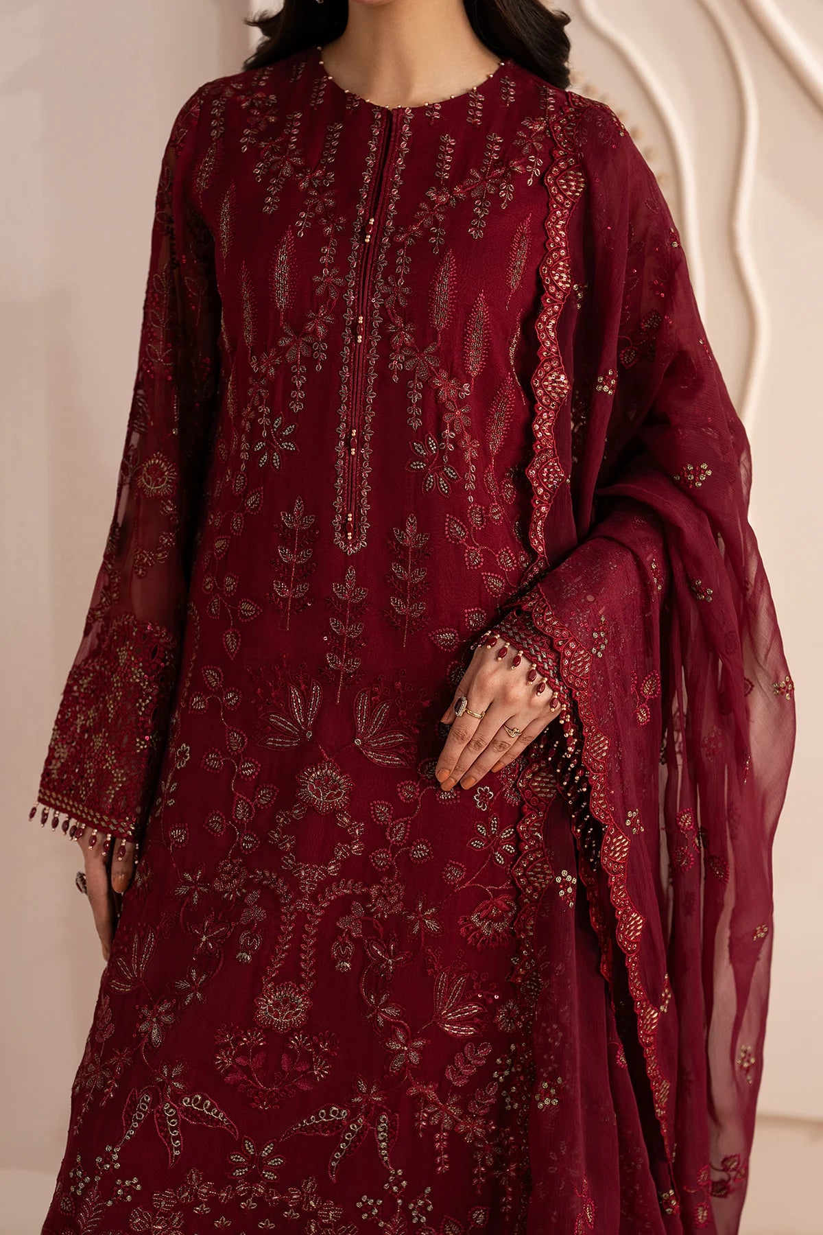 Lavish - Red Ruby - Mirha Collections