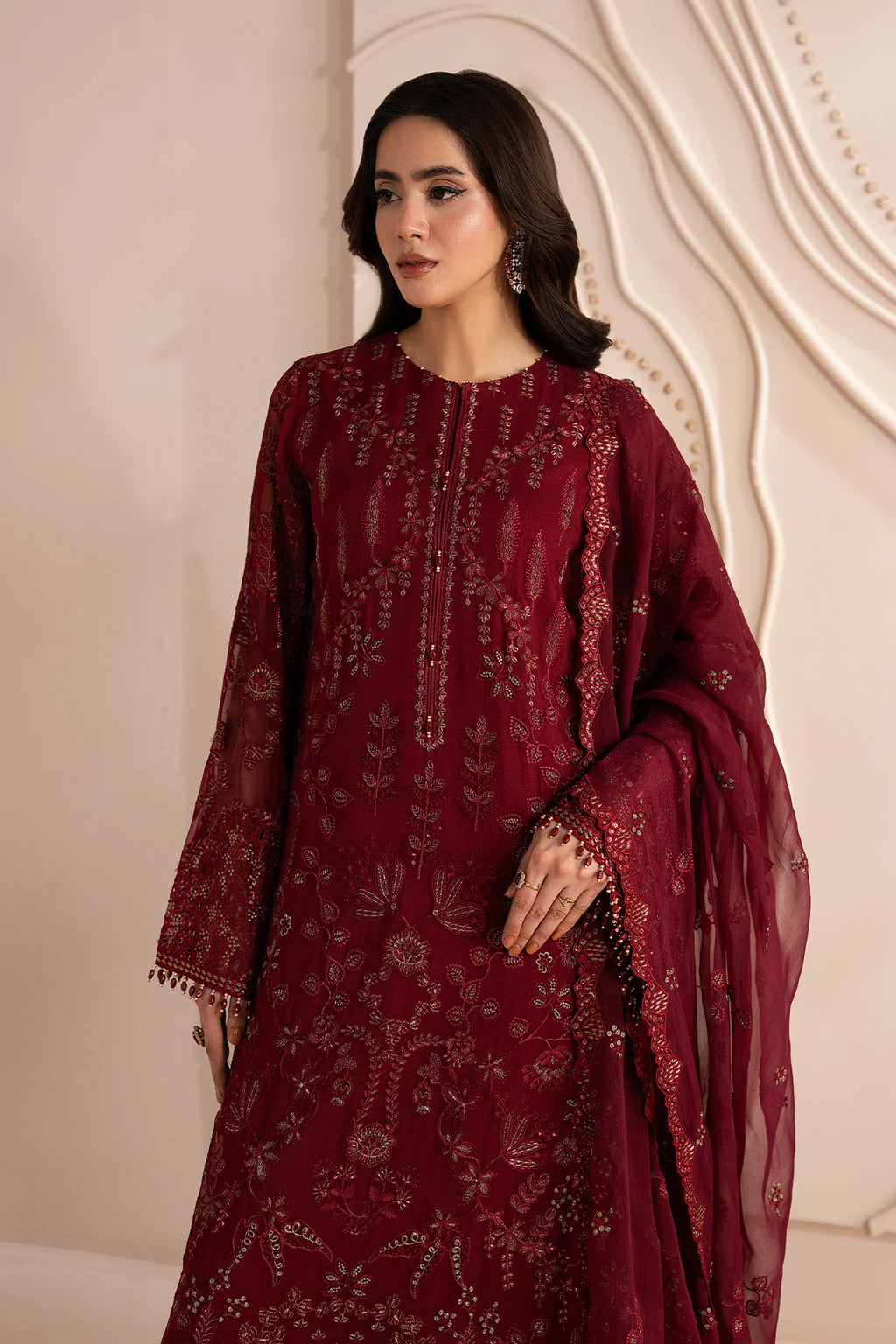 Lavish - Red Ruby - Mirha Collections