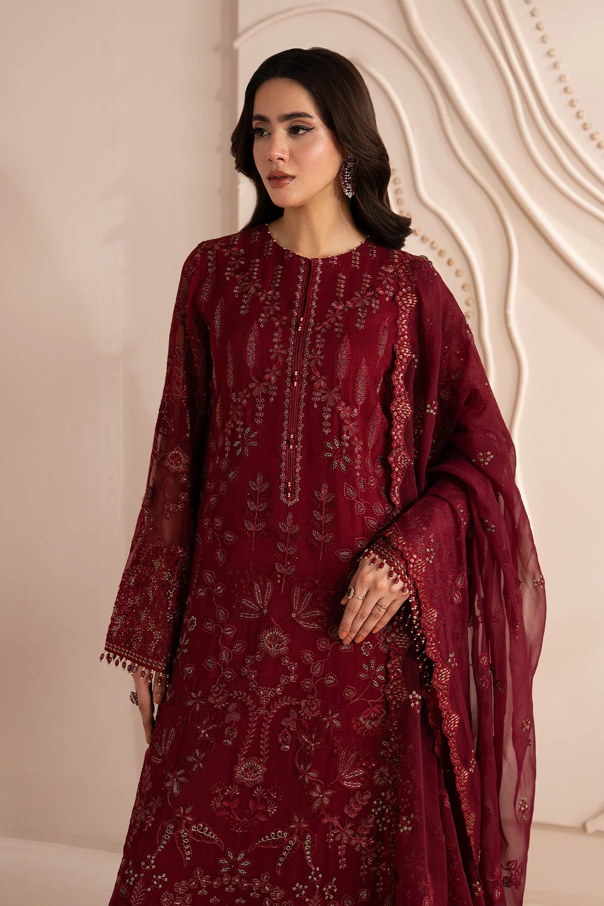 Lavish - Red Ruby - Mirha Collections
