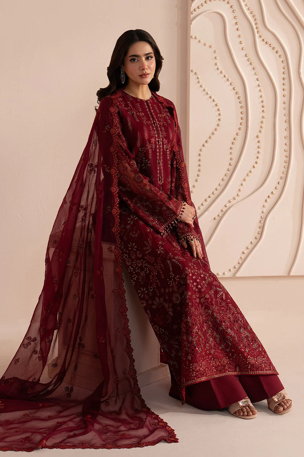 Lavish - Red Ruby - Mirha Collections