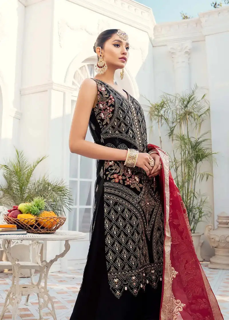 Akbar Aslam | Libas-e-Khas | Garnet - House Of Anaya