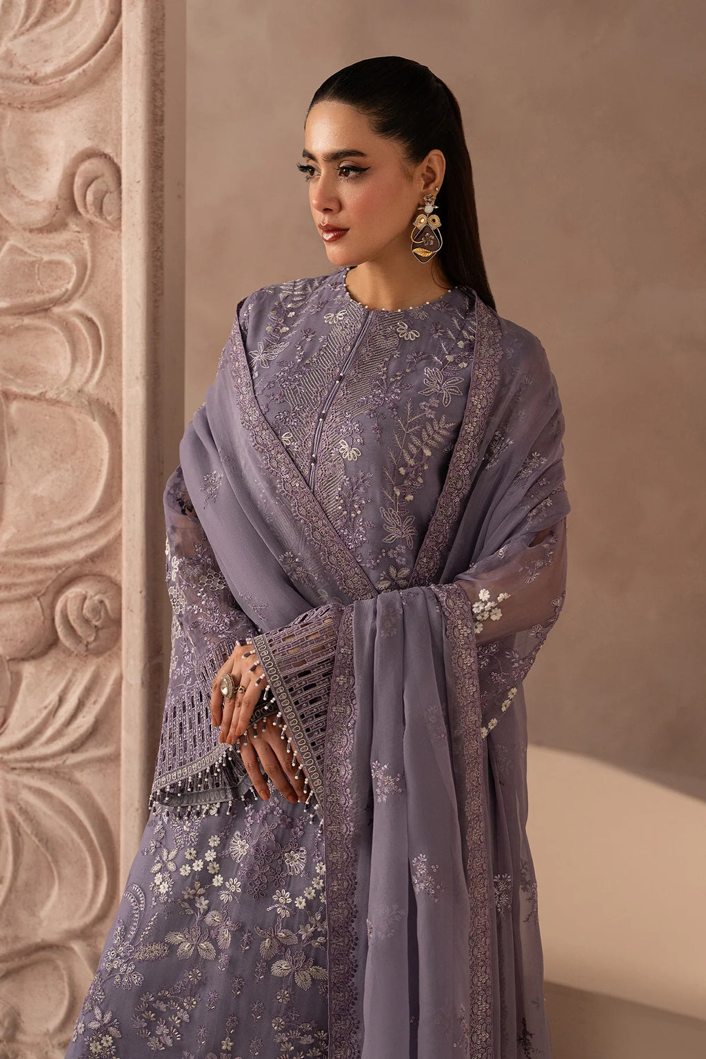 Lavish - Purple Grace - Mirha Collections