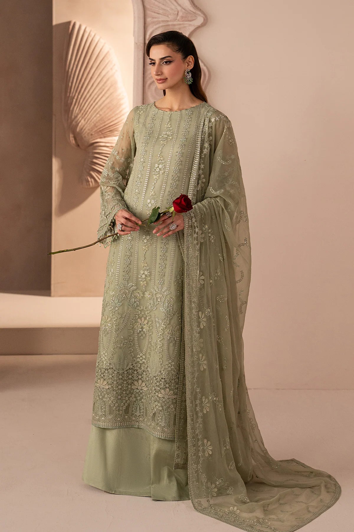 Lavish - Green Petal - Mirha Collections