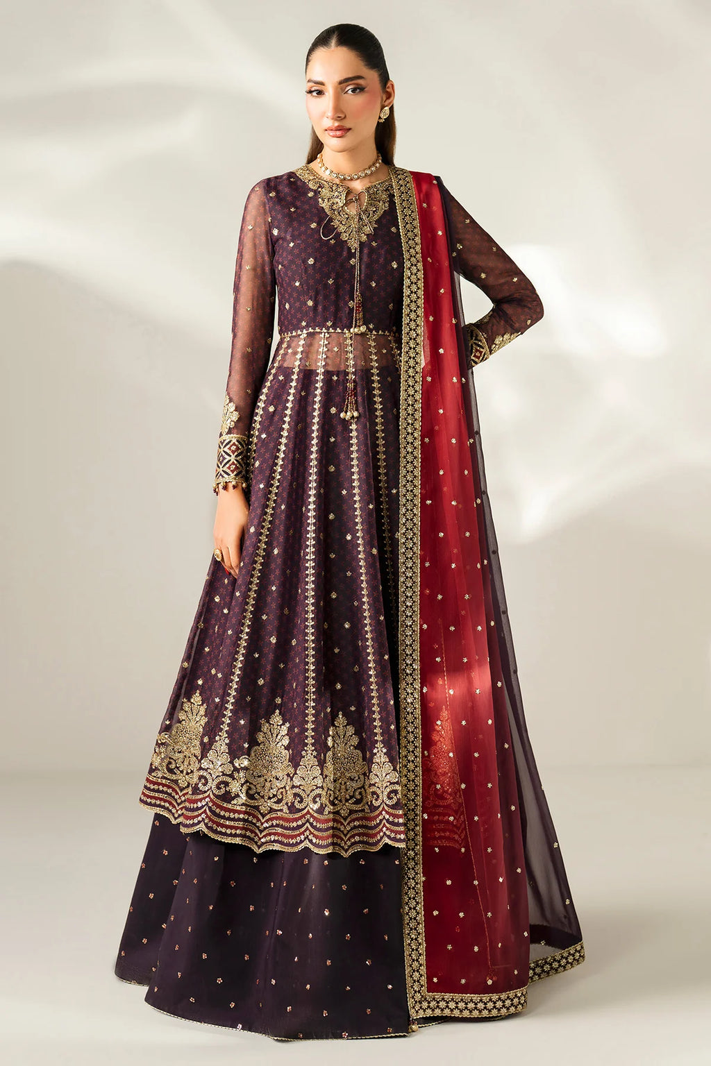 Jazmin - EMBROIDERED CHIFFON UC-3088