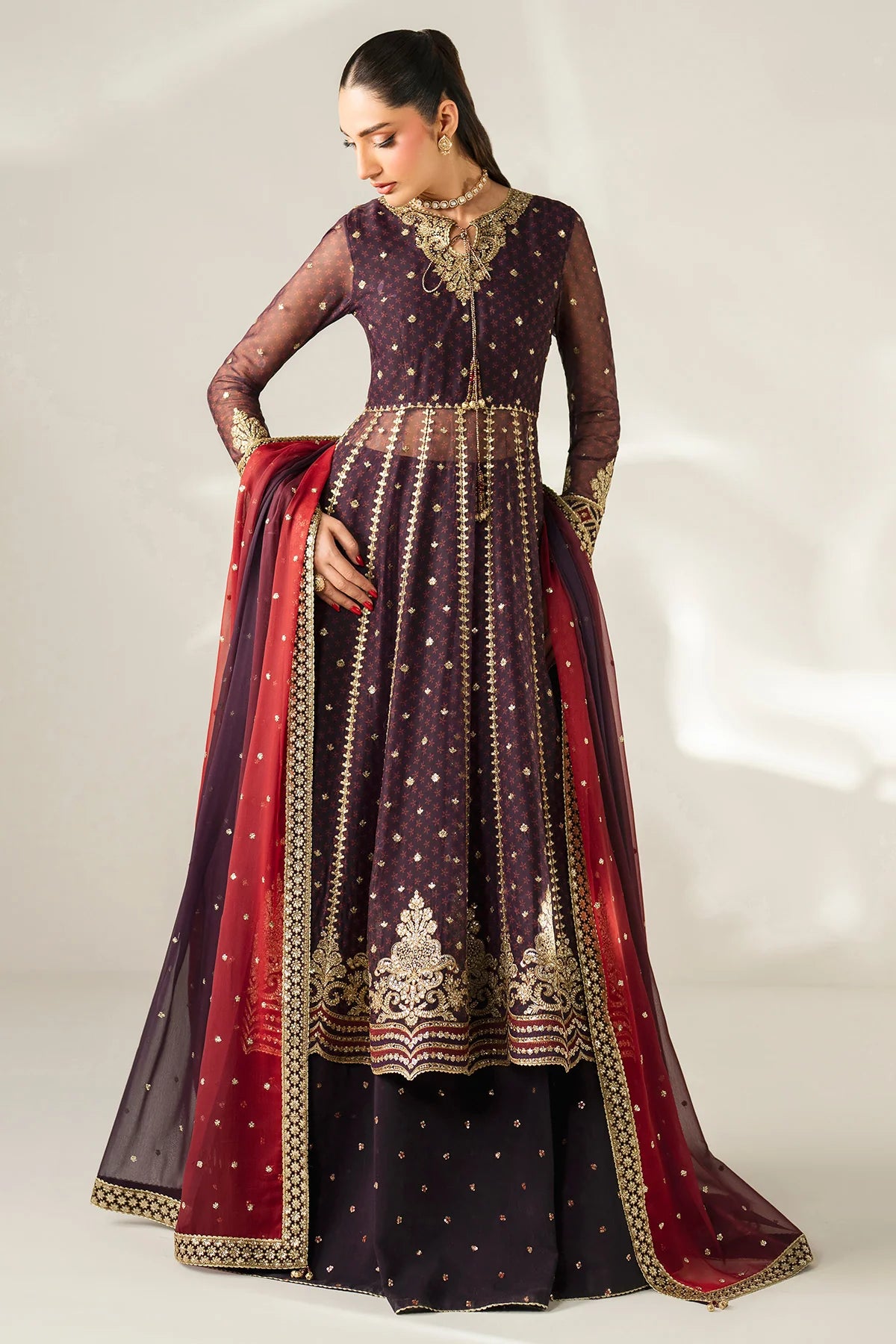 Jazmin - EMBROIDERED CHIFFON UC-3088