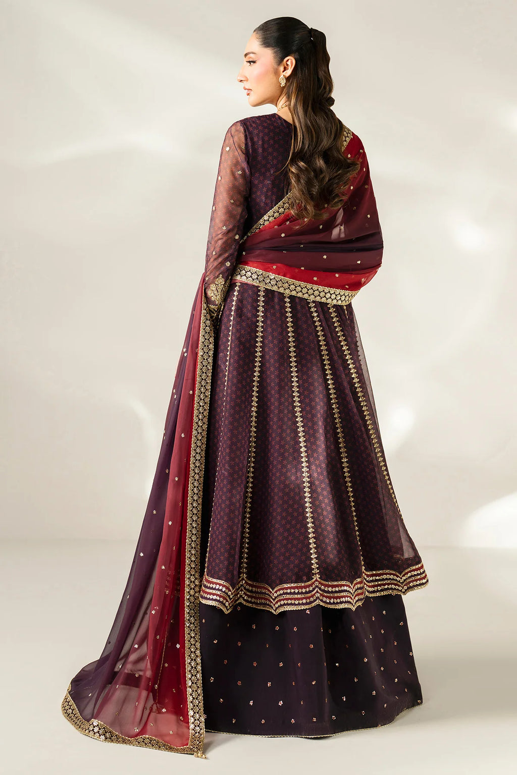 Jazmin - EMBROIDERED CHIFFON UC-3088