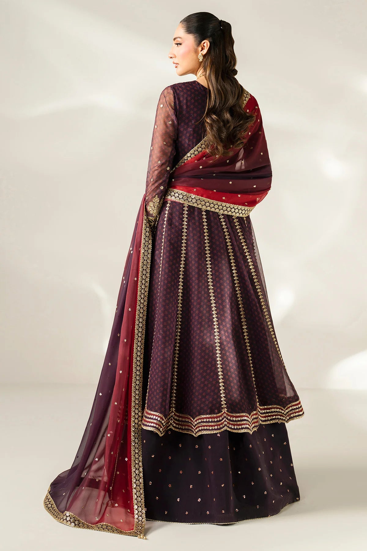 Jazmin - EMBROIDERED CHIFFON UC-3088