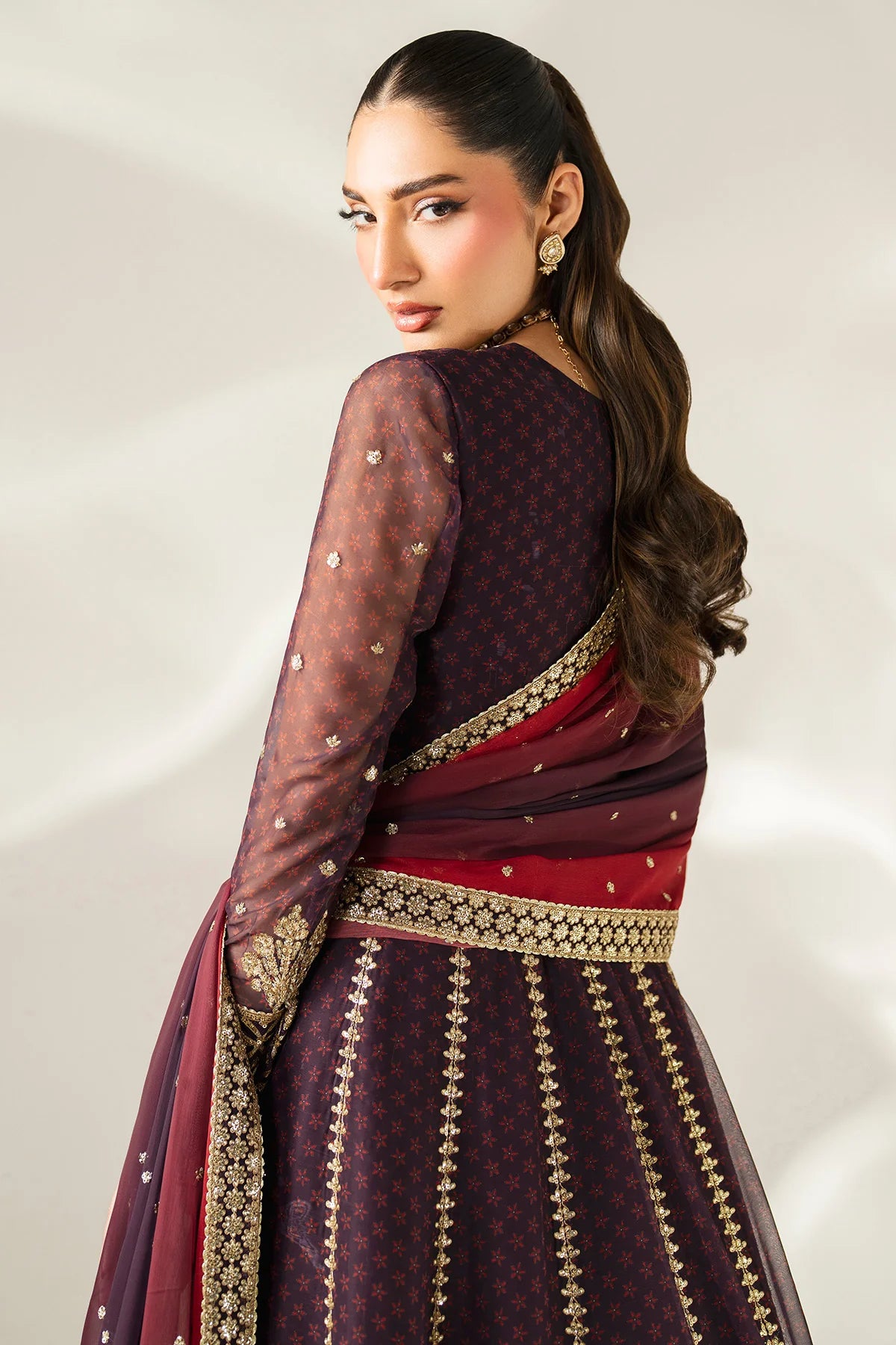 Jazmin - EMBROIDERED CHIFFON UC-3088