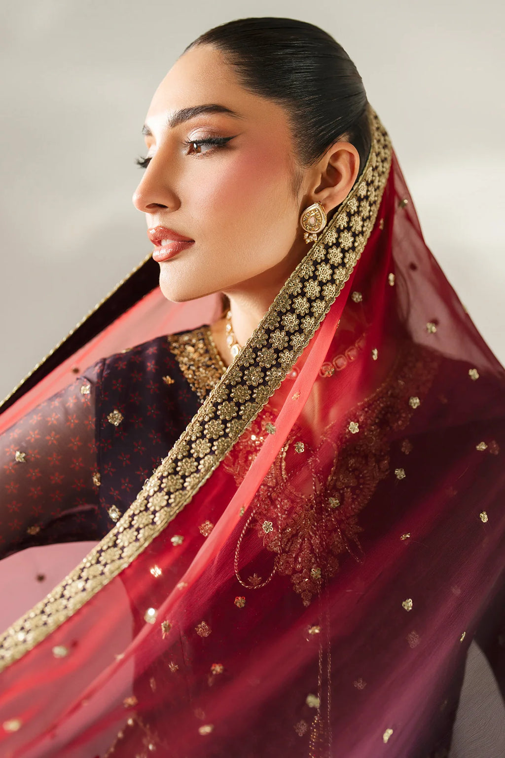 Jazmin - EMBROIDERED CHIFFON UC-3088