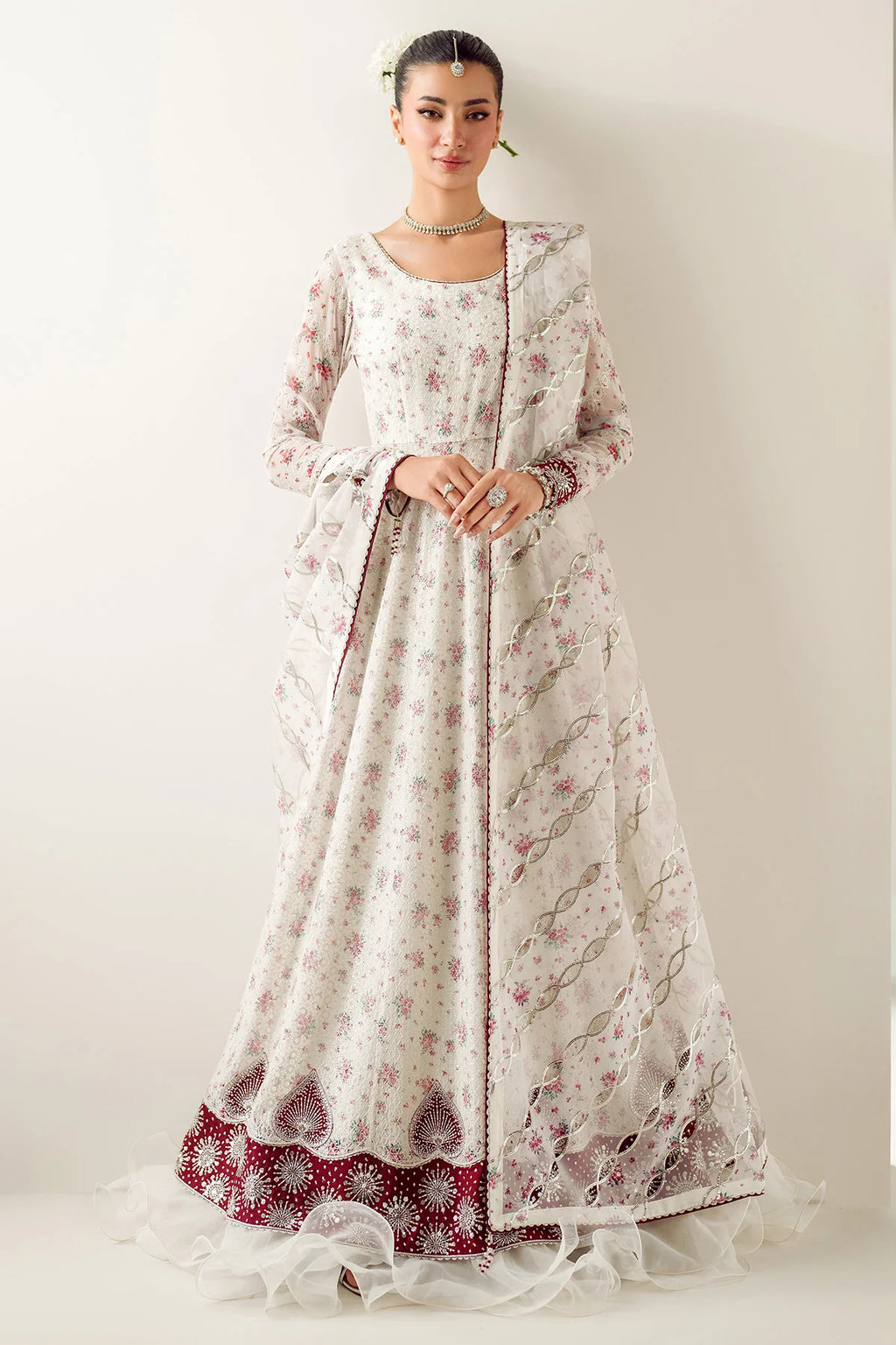 Jazmin - EMBROIDERED CHIFFON UC-3094