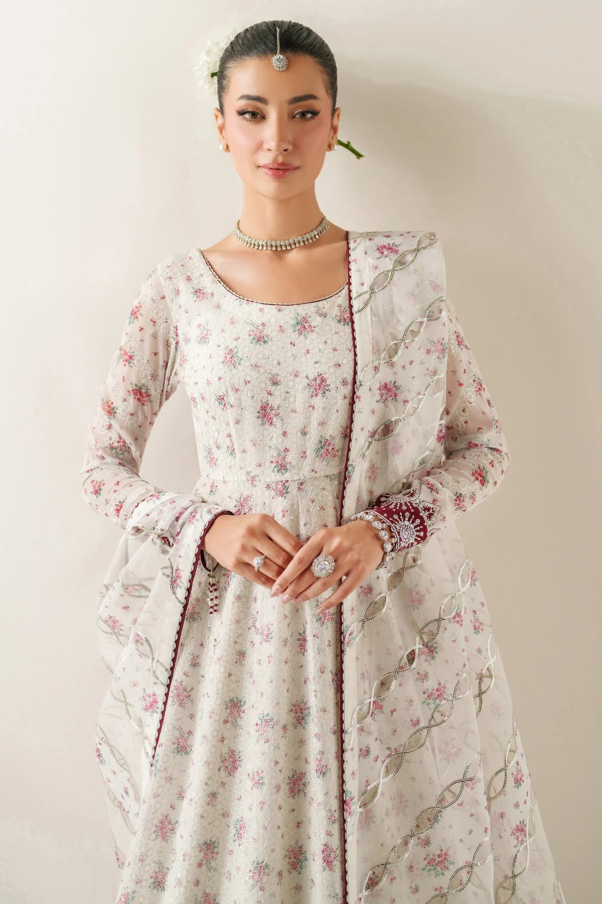 Jazmin - EMBROIDERED CHIFFON UC-3094