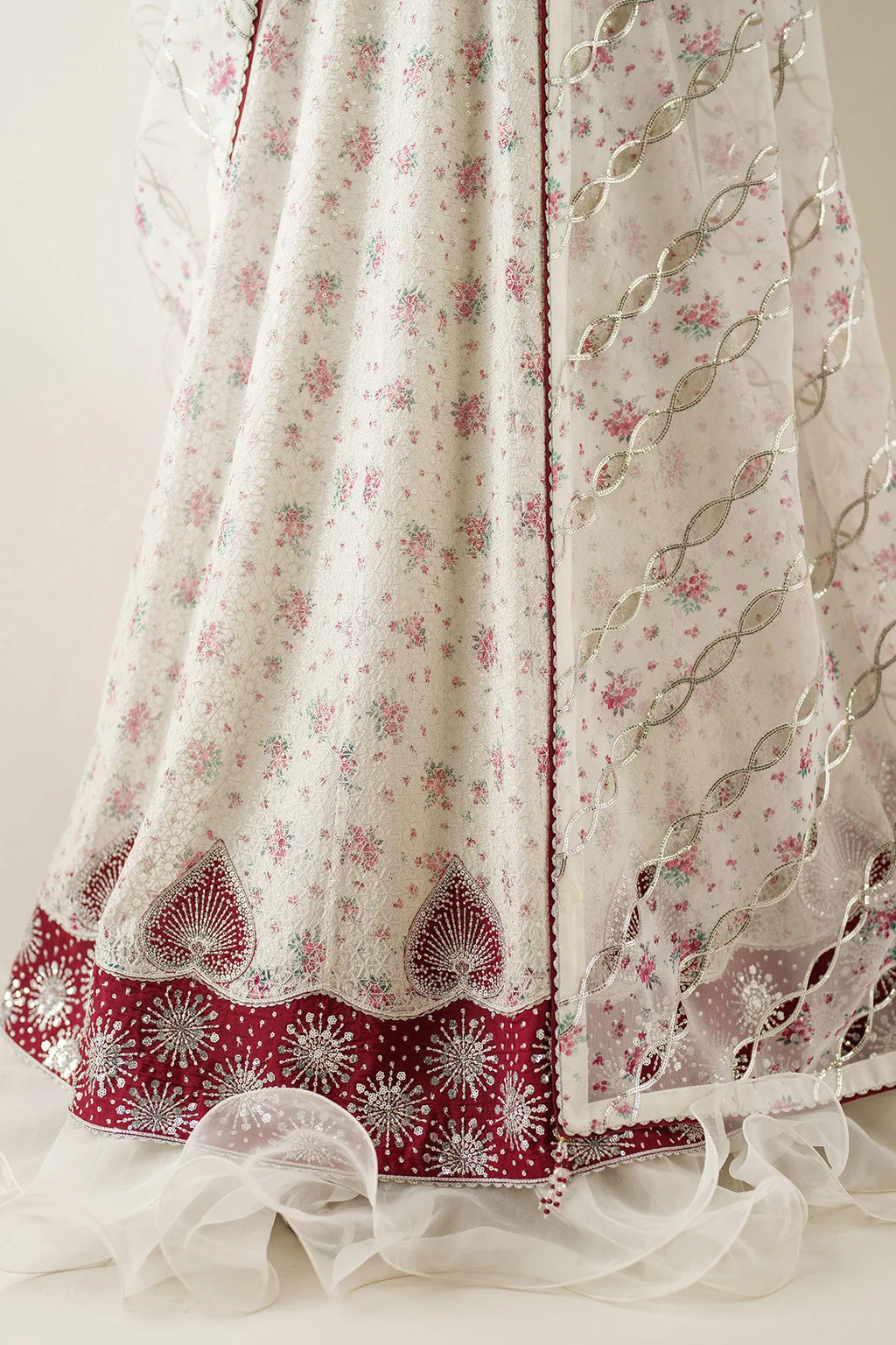 Jazmin - EMBROIDERED CHIFFON UC-3094