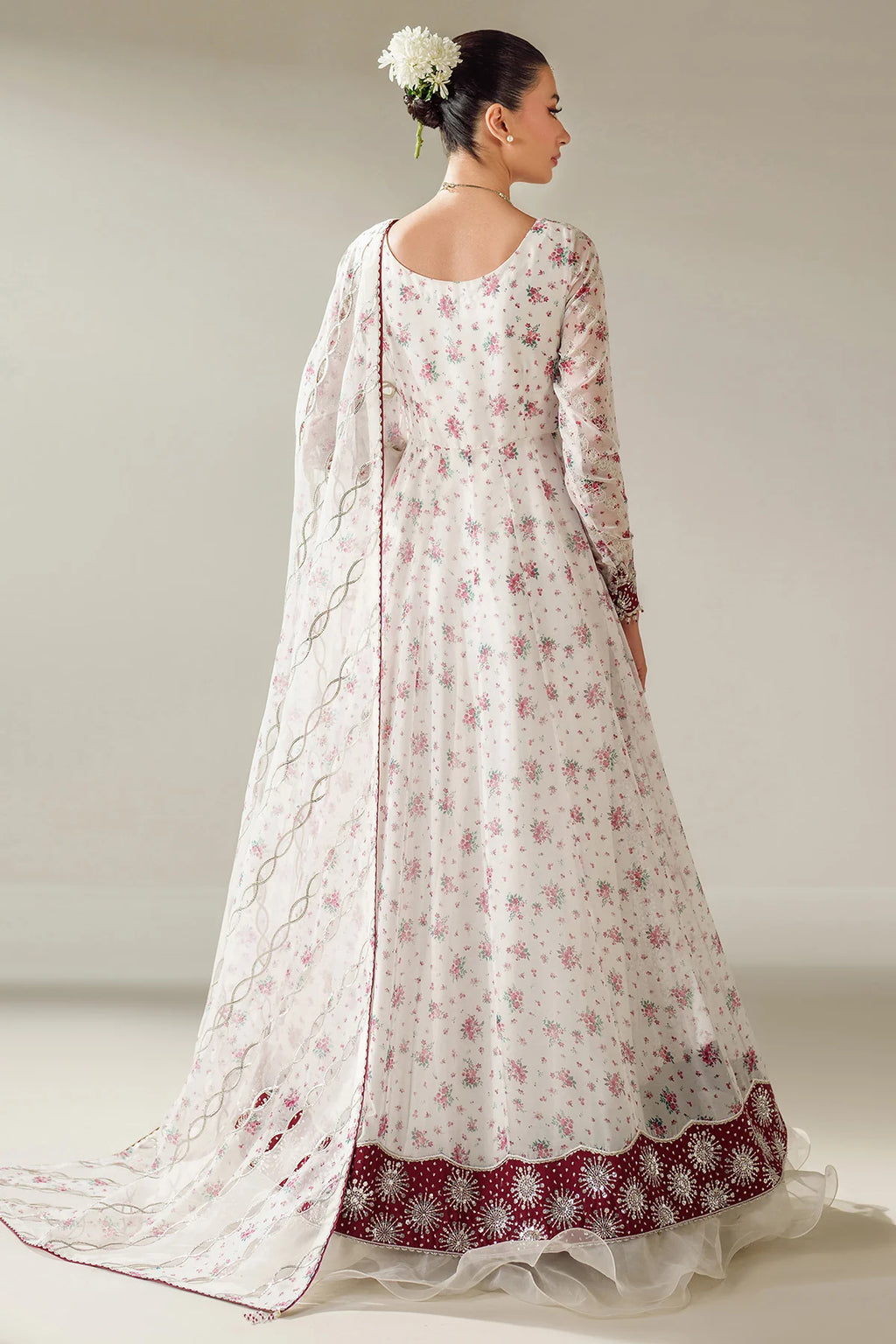 Jazmin - EMBROIDERED CHIFFON UC-3094