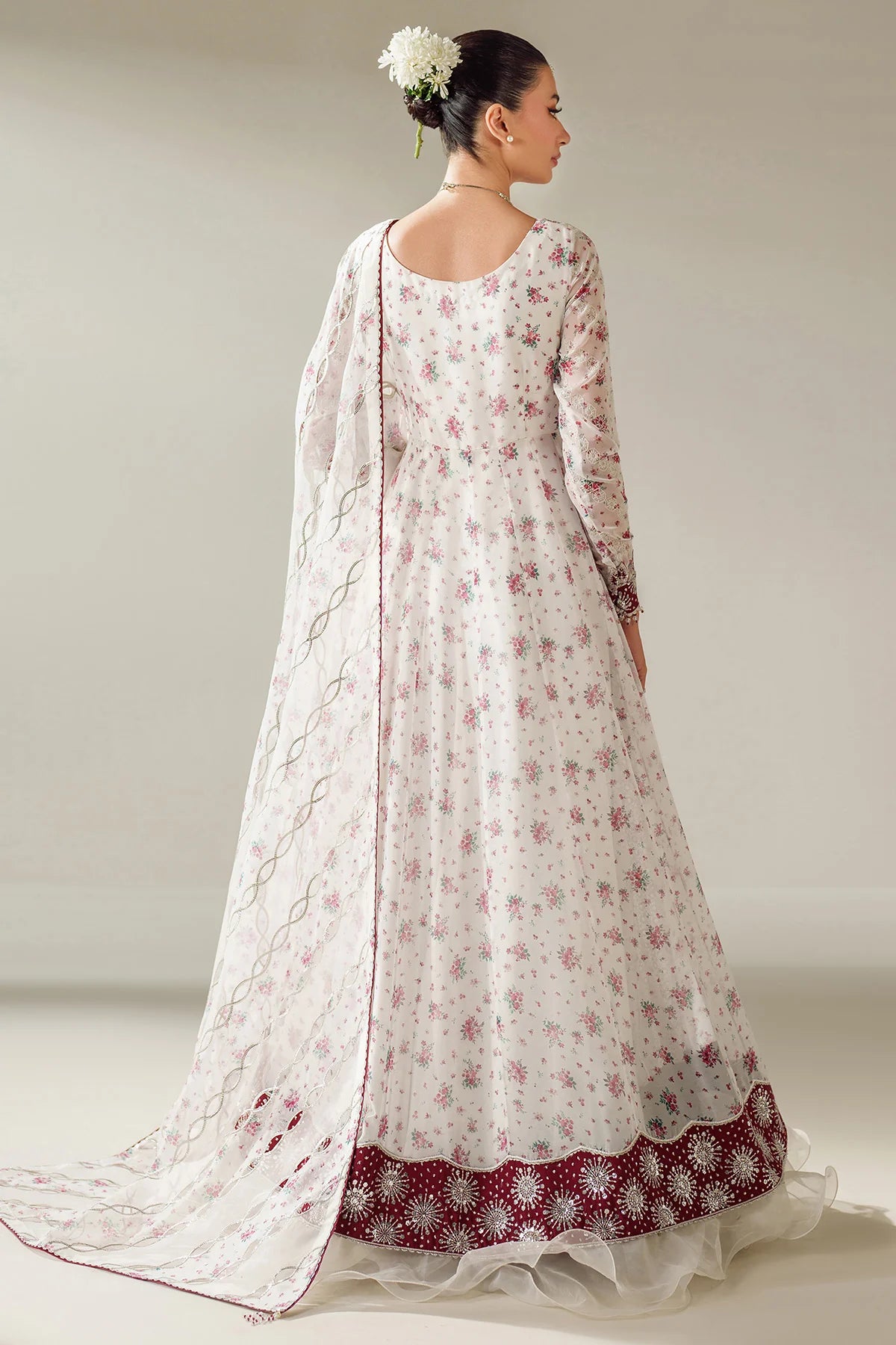 Jazmin - EMBROIDERED CHIFFON UC-3094
