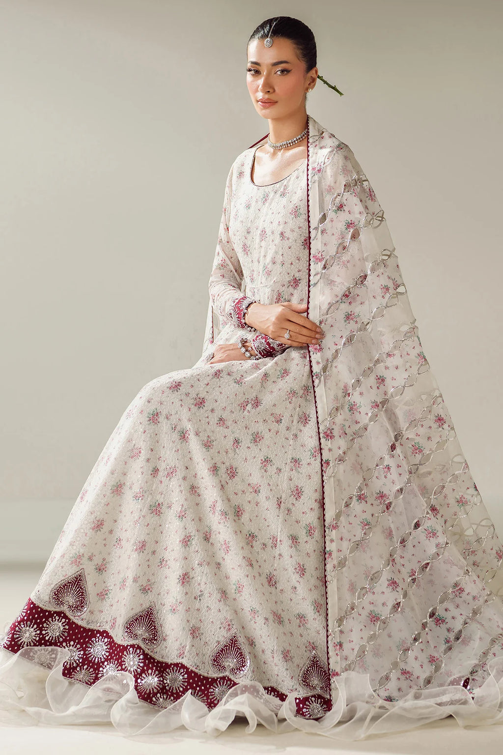 Jazmin - EMBROIDERED CHIFFON UC-3094