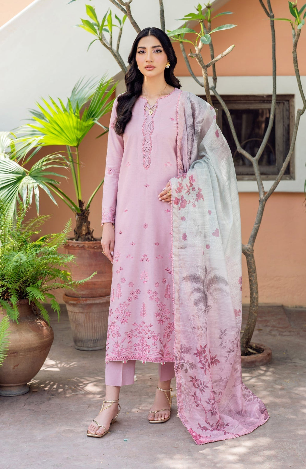 Zarif | Nura Textured Lawn 25 | JEEM