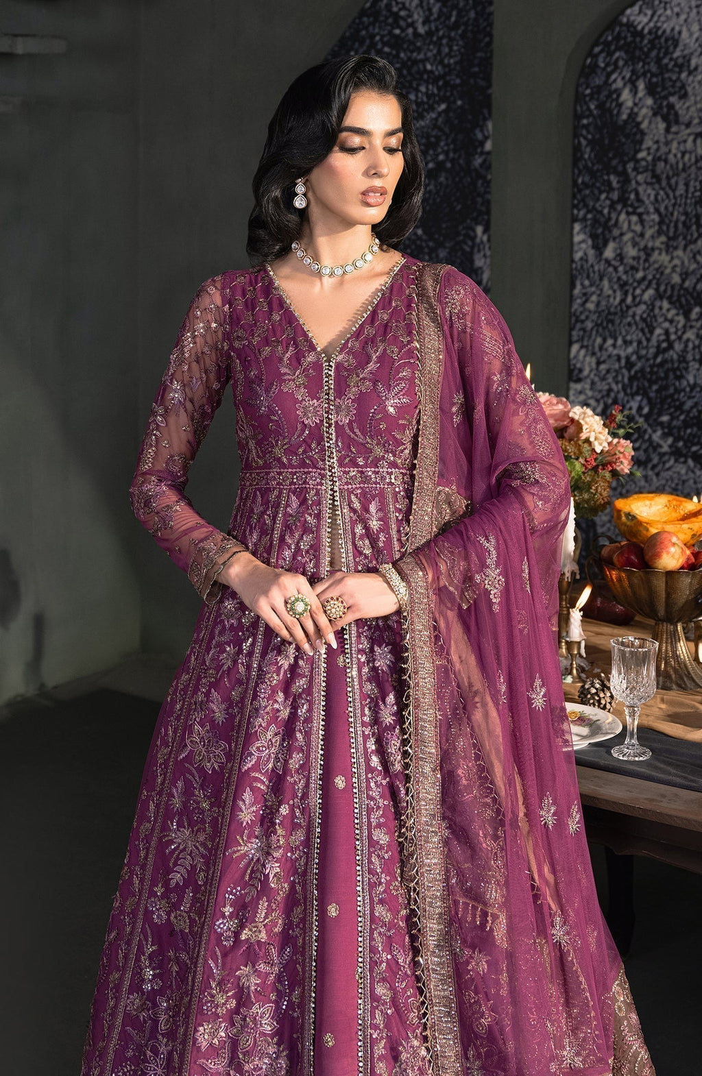 Zarif | Heritage Formals | ZHF 02 TIFFANY - Mirha Collections
