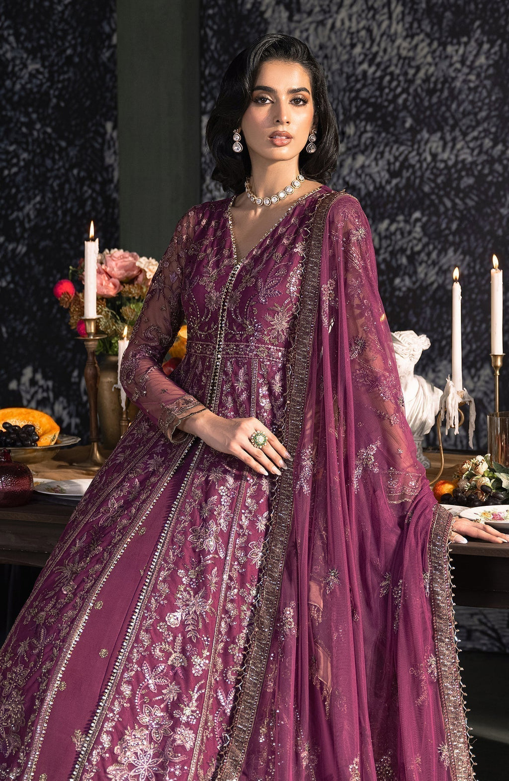 Zarif | Heritage Formals | ZHF 02 TIFFANY - Mirha Collections