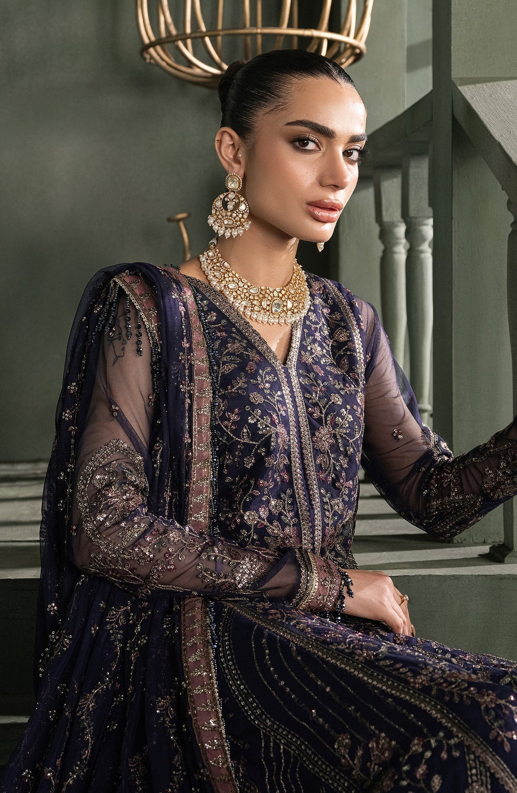 Zarif | Heritage Formals | ZHF 08 SIRENE - Mirha Collections