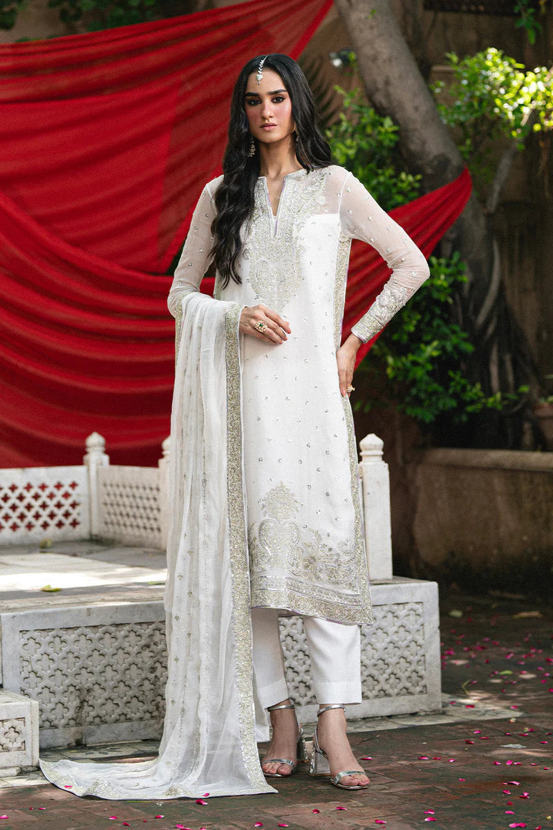 Maryum N Maria - 3 Piece Embroiderd Chiffon GAMINI