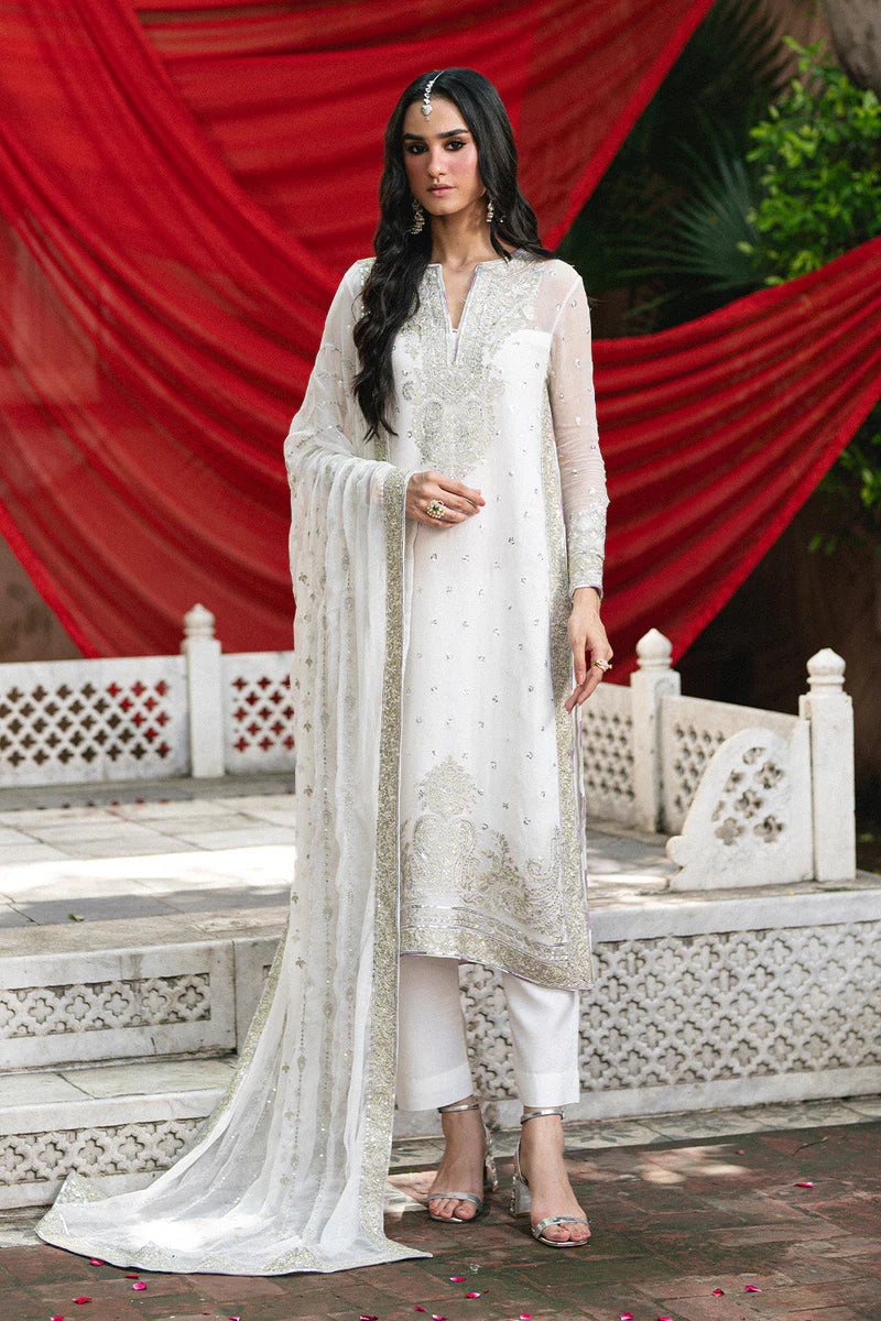 Maryum N Maria - 3 Piece Embroiderd Chiffon GAMINI