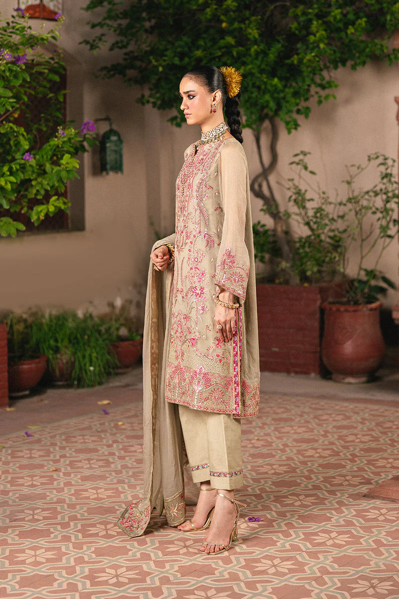 Maryum N Maria - 3 Piece Embroiderd Chiffon GANDHARIKA