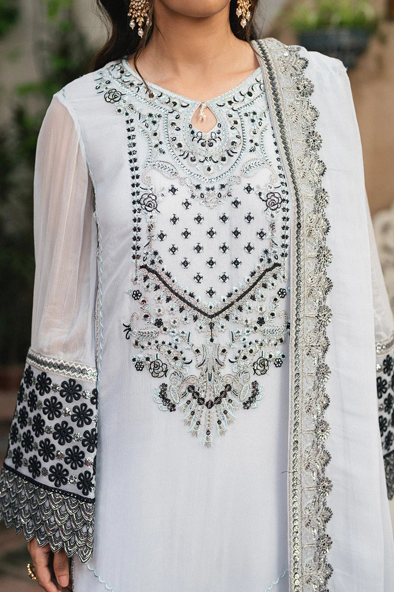 Maryum N Maria - 3 Piece Embroidered Chiffon LILIYA