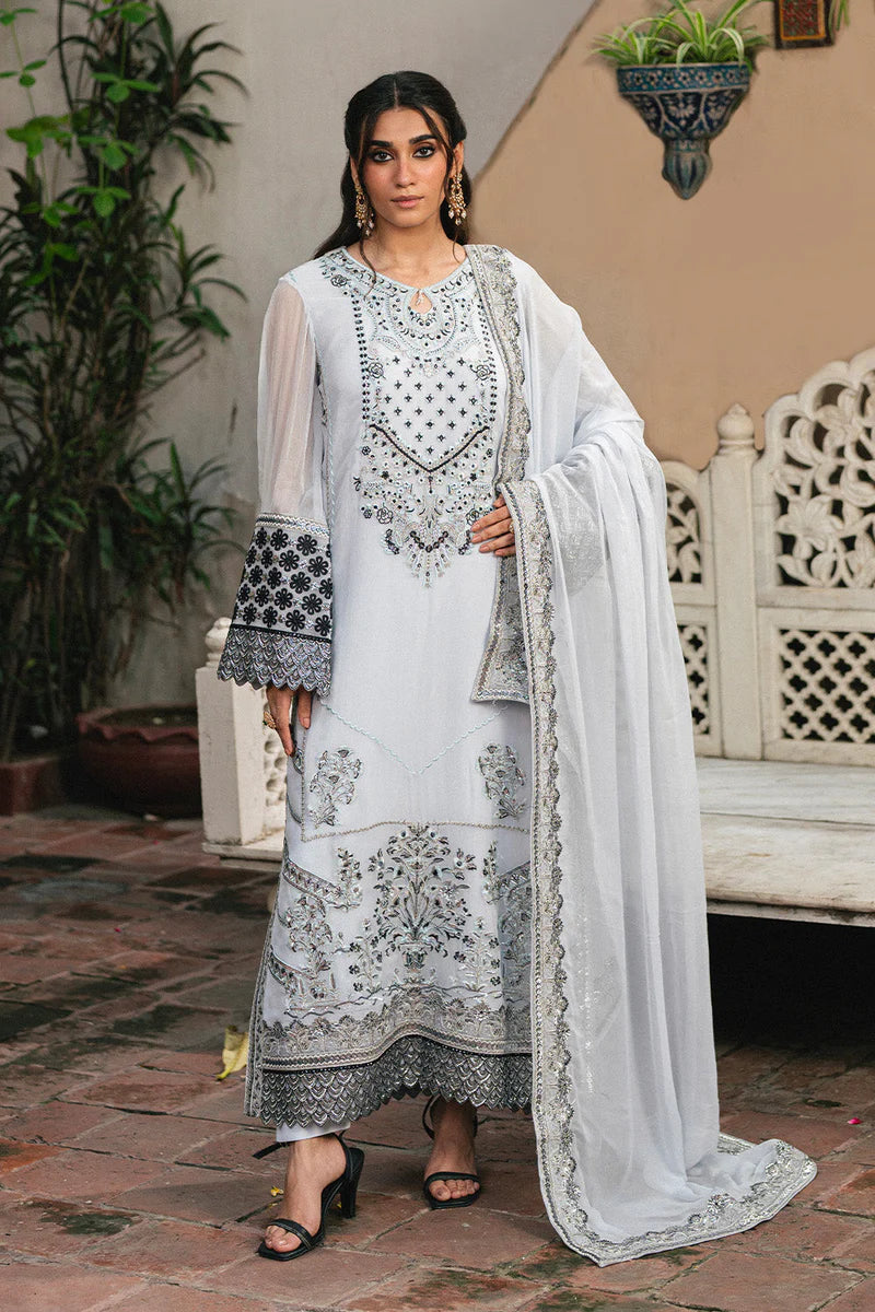 Maryum N Maria - 3 Piece Embroidered Chiffon LILIYA
