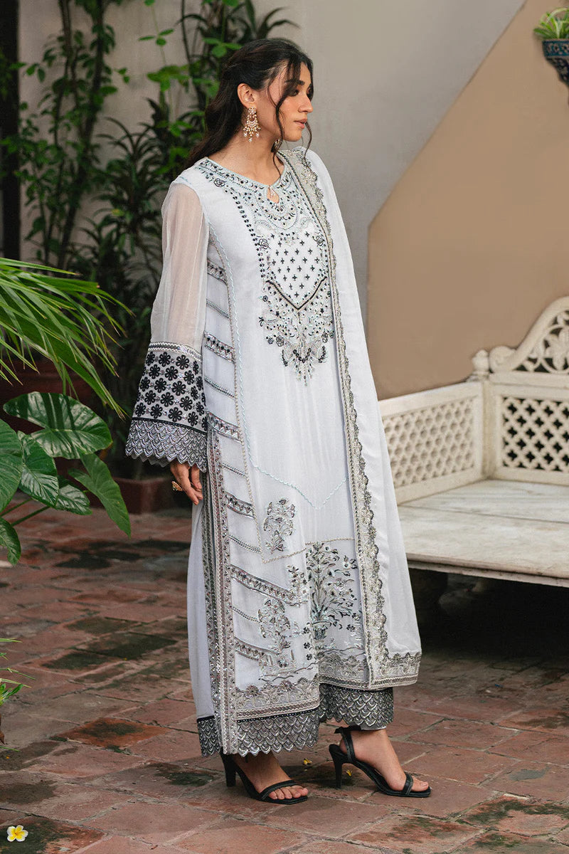 Maryum N Maria - 3 Piece Embroidered Chiffon LILIYA