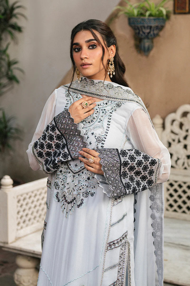 Maryum N Maria - 3 Piece Embroidered Chiffon LILIYA