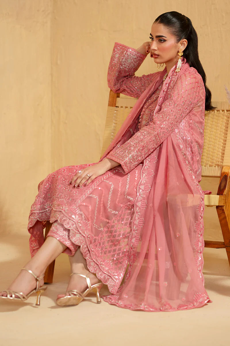 Maryum N Maria - 3 Piece Embroiderd Chiffon NUBIA