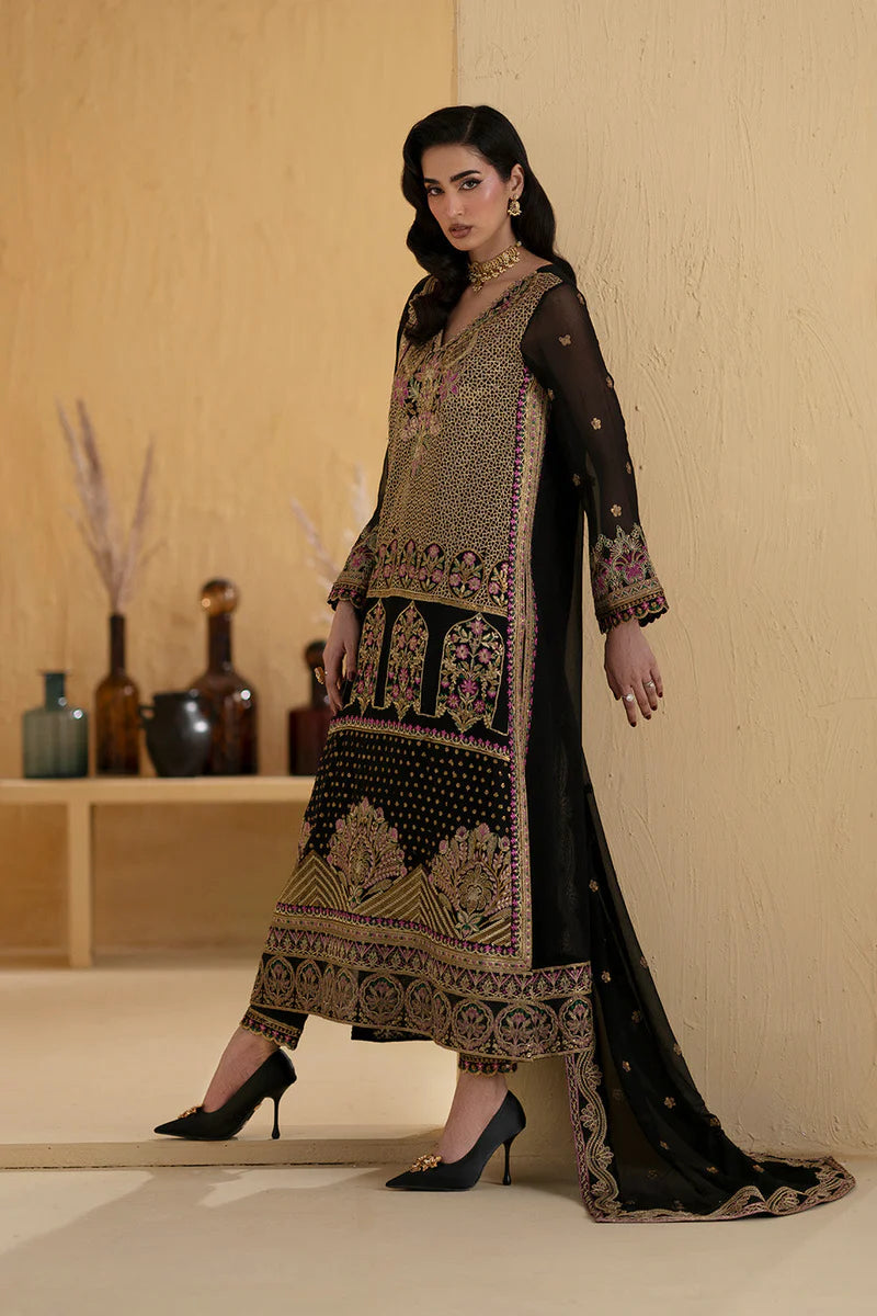 Maryum N Maria - 3 Piece Embroiderd Chiffon MERNEITH