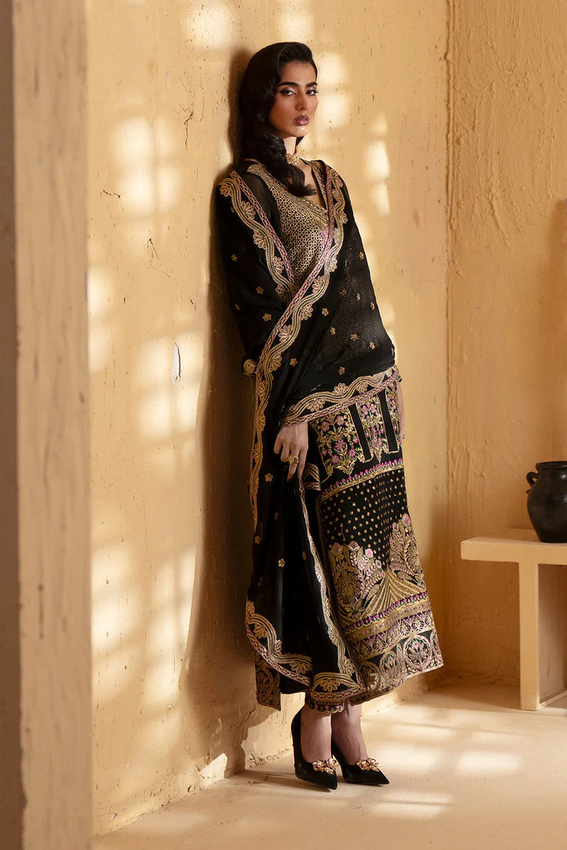 Maryum N Maria - 3 Piece Embroiderd Chiffon MERNEITH
