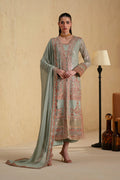 Maryum N Maria - 3 Piece Embroiderd Chiffon BASTET