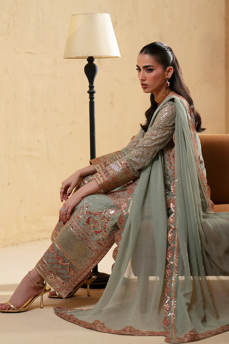 Maryum N Maria - 3 Piece Embroiderd Chiffon BASTET