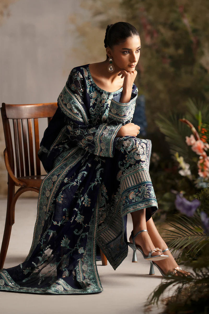 Maryum N Maria - 3-Piece-Embroiderd-Chiffon OJASWINI