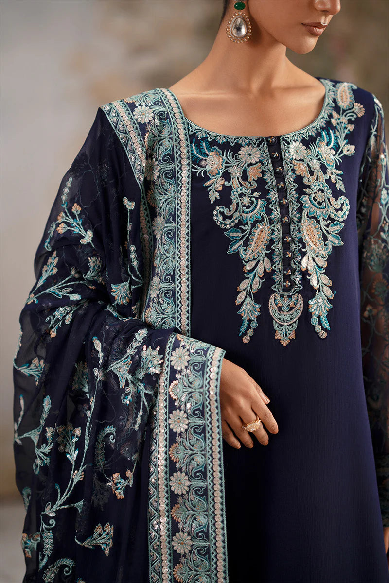 Maryum N Maria - 3-Piece-Embroiderd-Chiffon OJASWINI