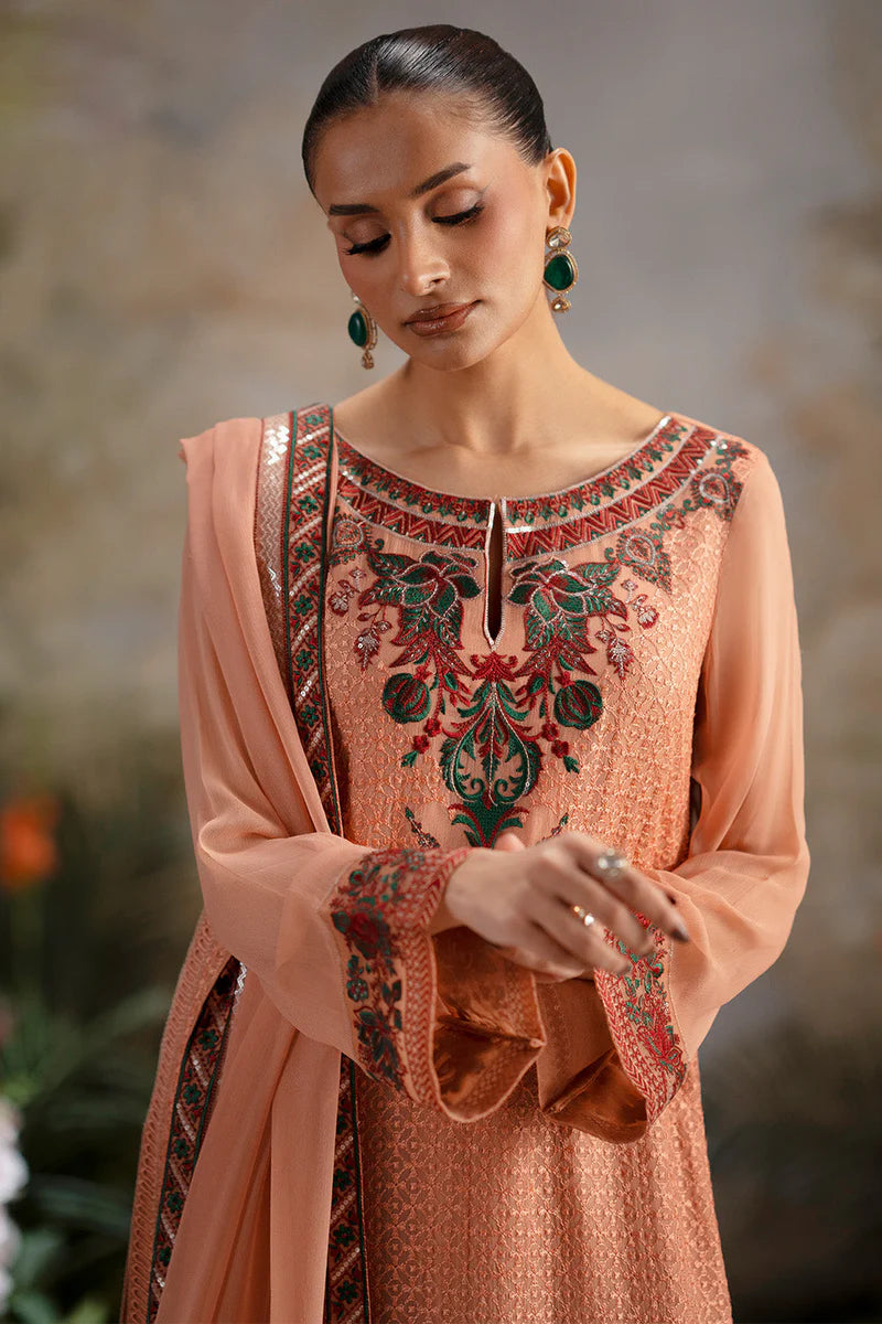 Maryum N Maria - 3-Piece-Embroiderd-Chiffon OMISHA