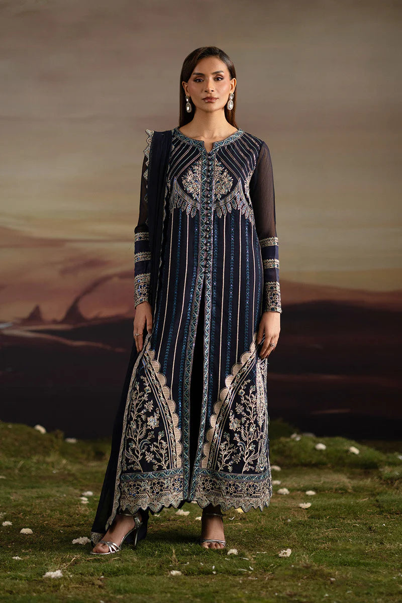 Maryum N Maria - 3-Piece-Embroiderd-Chiffon INDU