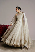 "Mirha Collections Suffuse Ishani floral embroidered heavily embellished wedding formal shirt with trousers and dupatta three-piece set."