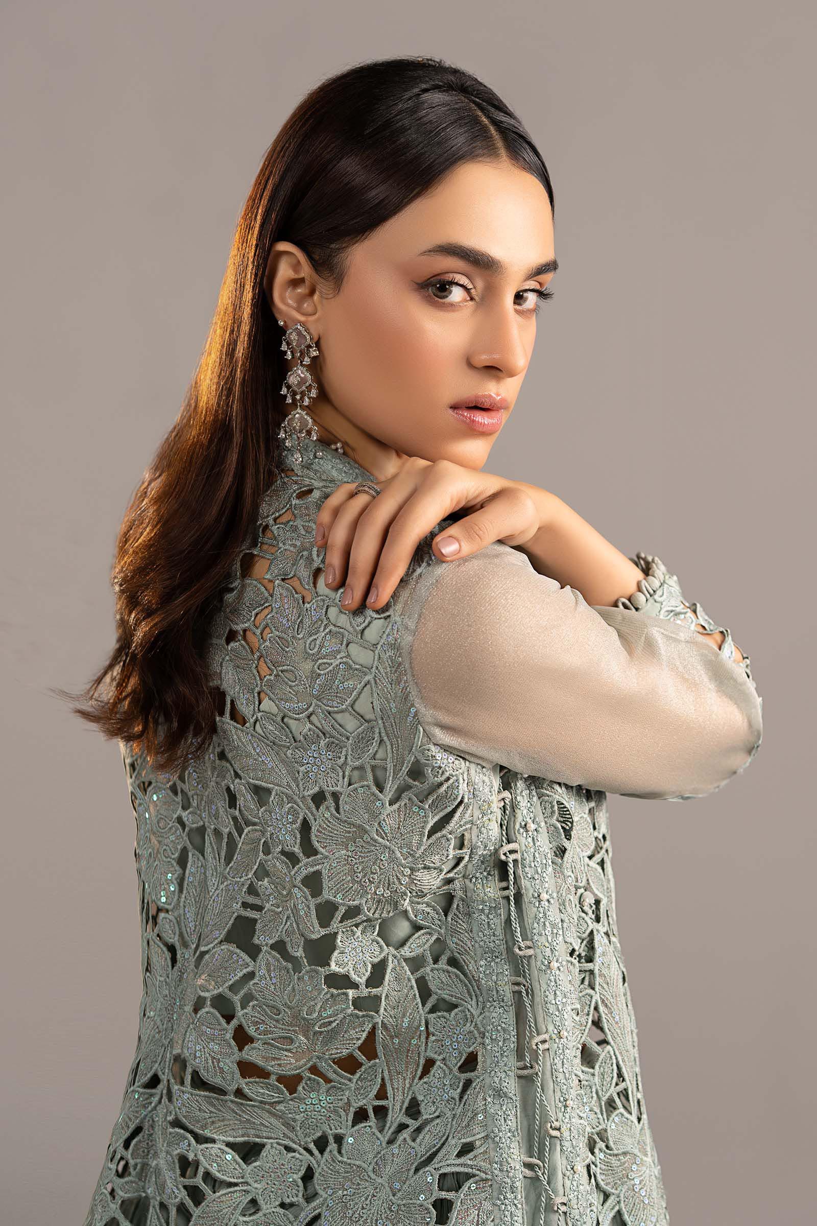 Maria.B. - Embroidered Zari Organza Suit