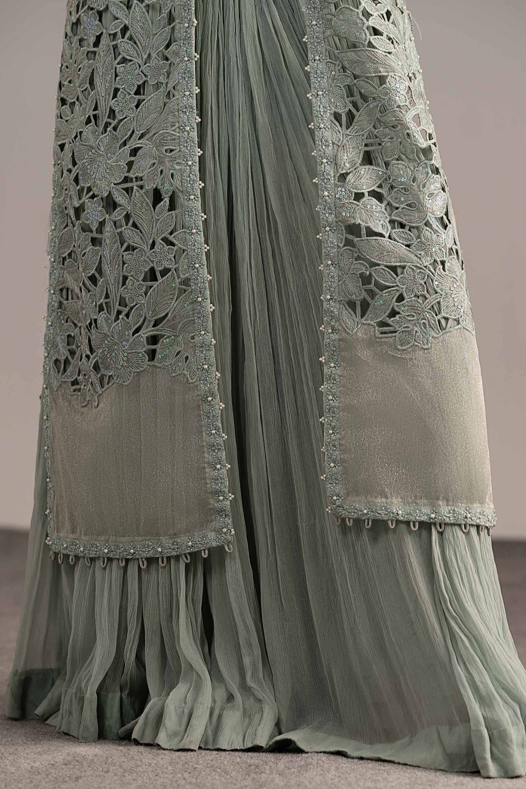 Maria.B. - Embroidered Zari Organza Suit